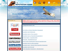 Tablet Screenshot of links.reputationhawk.com